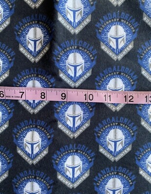 Star Wars Mando Mandalorian bounty hunter 100% flannel cotton