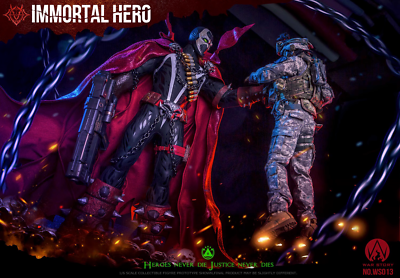 New WAR STORY WS013 1/6 Spawn Al Simmons Immortal Hero Action