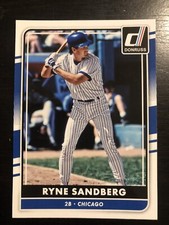 Ryne Sandberg 2016 Panini Donruss #177 Chicago Cubs HOF