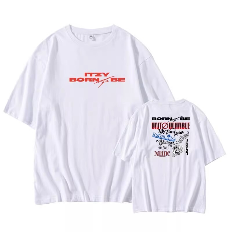 ITZY サイン入り tシャツ born to be ライブ イッジ ITZY サイン入り tシャツ born to be ライブ イッジ