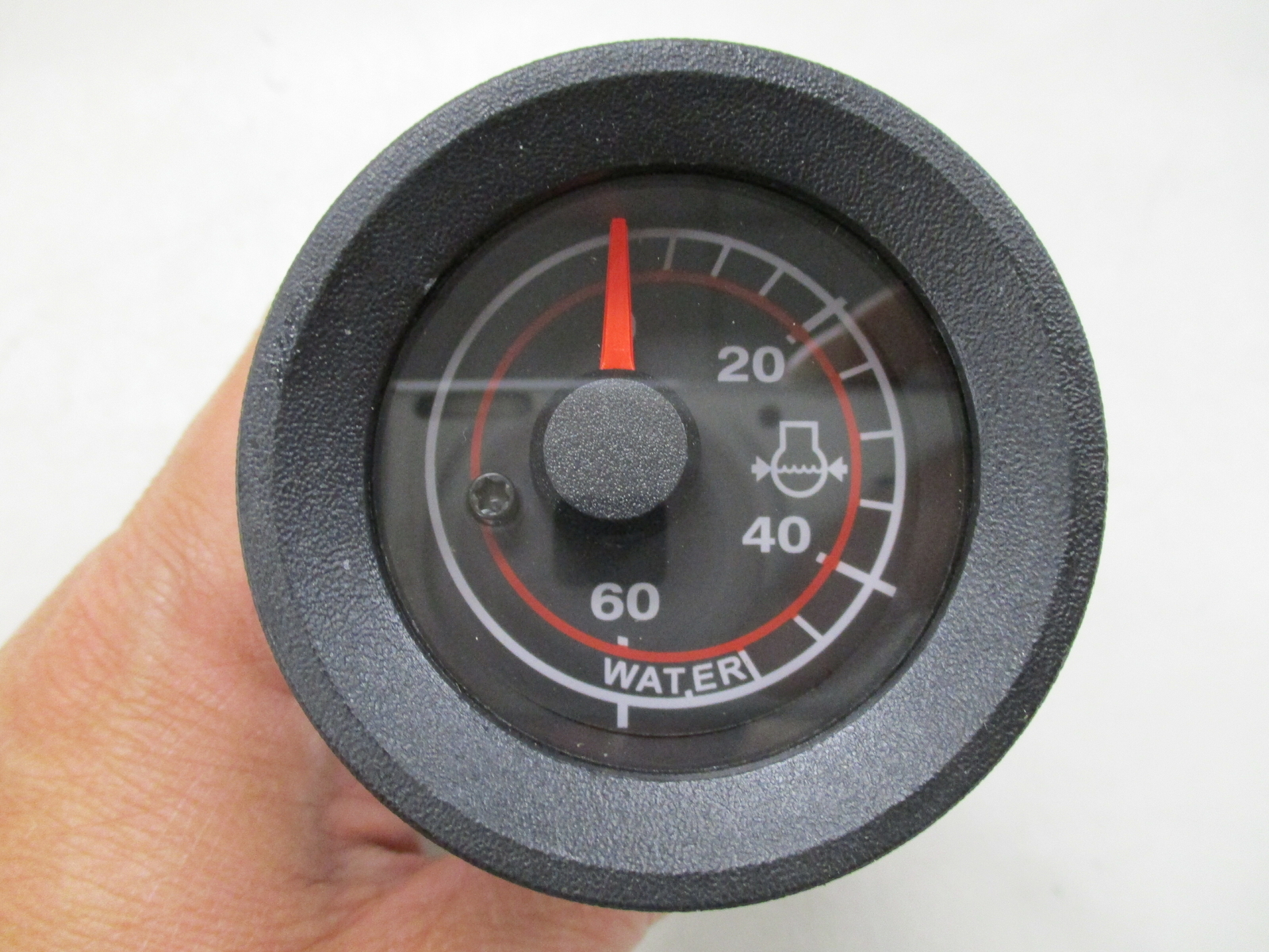 FARIA WATER PRESSURE 0 60 PSI GAUGE KIT BLACK FACE & BEZEL OP1089C
