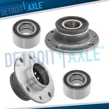 Fwd Front Bearings Rear Wheel Bearings Hubs Assembly For 2012 - 2018 Fiat 500