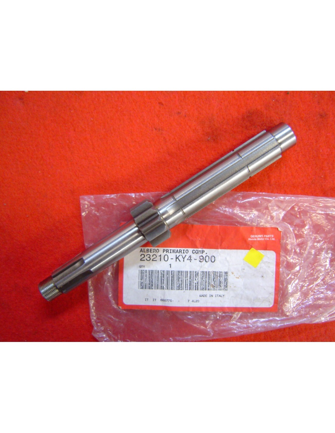 Arbre primaire de boite haute précision pour moto NSR125R 89-01