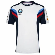 Official BMW Motorrad  WSBK  All of Print T Shirt - 19BMW-SBK-AOPT-WHITE