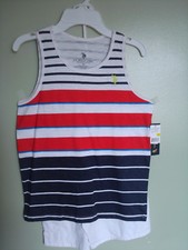 Boy's U.S Polo Assn. 2 pieces set Tank top and short size 10 New with tags