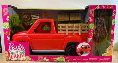 barbie sweet orchard farm truck