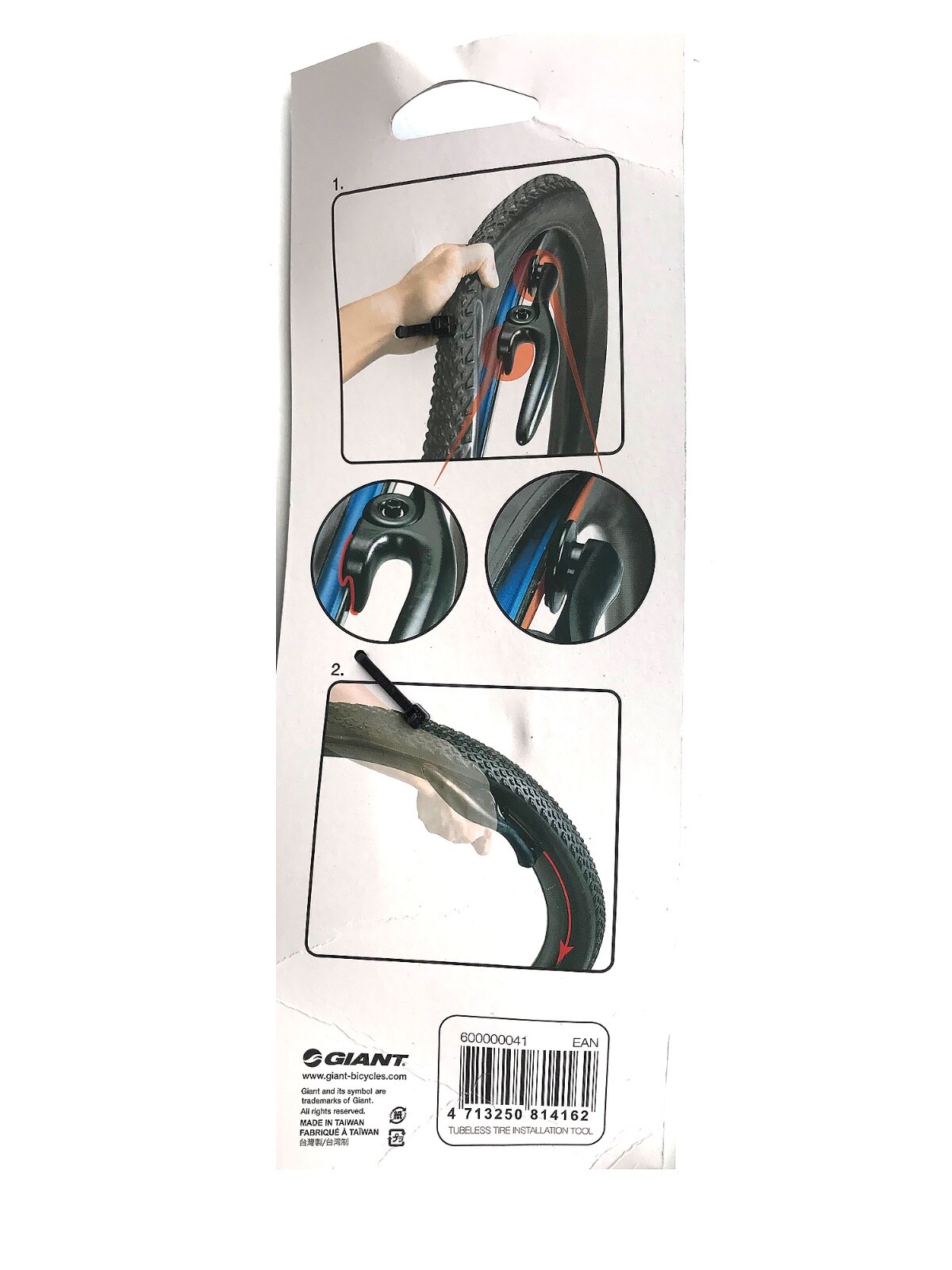 giant tubeless tire installation tool