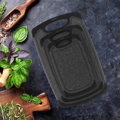 3PCS/Set Hanging Chopping Board PP Kitchen Food Cutting Board Nonslip - Picture 9 of 12