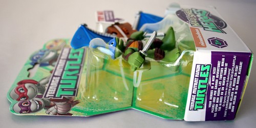 2013 TMNT MUTANT NINJA TURTLES HALF SHELL HEROES LEO WITH GLIDER WINGS NEW ! - Picture 6 of 7
