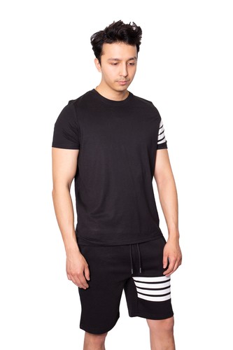 Mens Summer 2-Piece Outfit Set Short sleeve shirt & short set Sports top (2252) - Picture 10 of 14