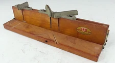 Vintage GEM Folding Miter Box Alaska Freezer Co Primitive Style Wood Decor