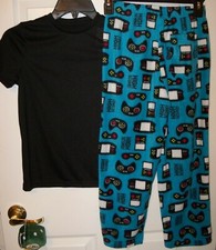 Urban Pipeline Video Game Flame Resistant 2 Piece Pajama PJ Set Boys Size 8 NWT
