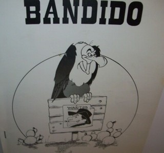 Bandido Arcade Manual Original Exidy 1980 Video Game Service Repair Schematics