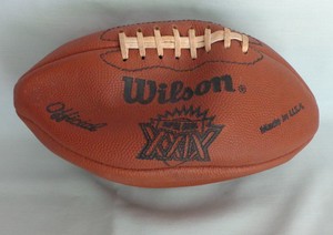NFL 1995 SUPER BOWL XXIX WILSON OFFICIAL GAME BALL 