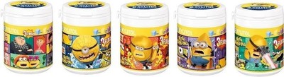 Lotte Xylitol Gum Enjoy Cube Assorted Bottles 114G X 6 Pieces_