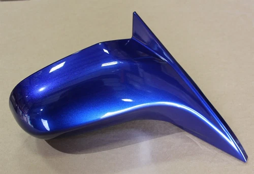 01-05 Honda CIVIC COUPE 2 DOOR Mirror 76200-S5P-A21ZK Passenger Fiji Blue Pearl