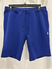 Polo Ralph Lauren Double Knit Shorts Blue Small