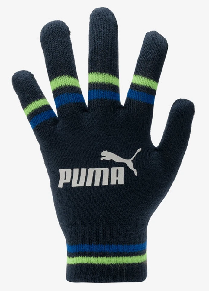 Guantes de punto PUMA unisex CAT LOGO Magic III chaquetón polar correr gimnasio guante 04180006 Foto 2 de 4