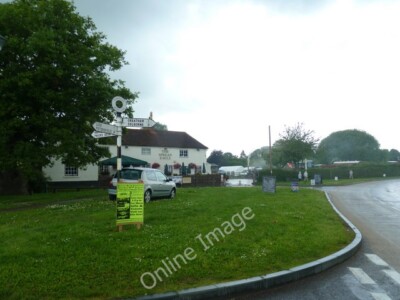 Photo 6x4 Looking towards The Spread Eagle on Steam Rally Saturday Burgat c2011