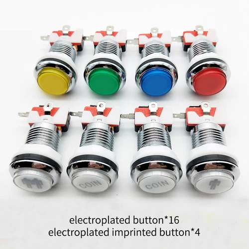 DIY Retro Arcade Kit Button and Joystick 2-Player Controller for Fighting Arcade - Picture 3 of 6