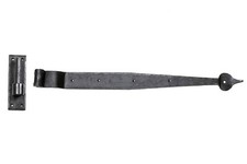 From The Anvil 91471 External Beeswax 24" Hook & Band Hinge - Cranked (pair)