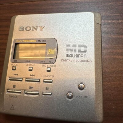 SONY MZ-r55 Net MD Walkman Portable MiniDisc Recorder Player
