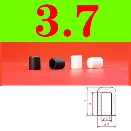 Pipe Tube Plugs End Cover Caps Silicone Rubber Round Blanking 2.8mm-78.5mm White - Picture 7 of 58