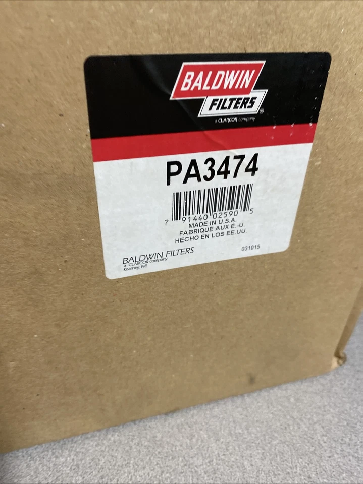 Elemento de filtro de aire filtros Baldwin PA3474 Blue Bird TC2000 1989-2004 en caja OEM Foto 2 de 4