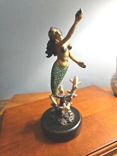 Brass Mermaid Sculpture By SPI 