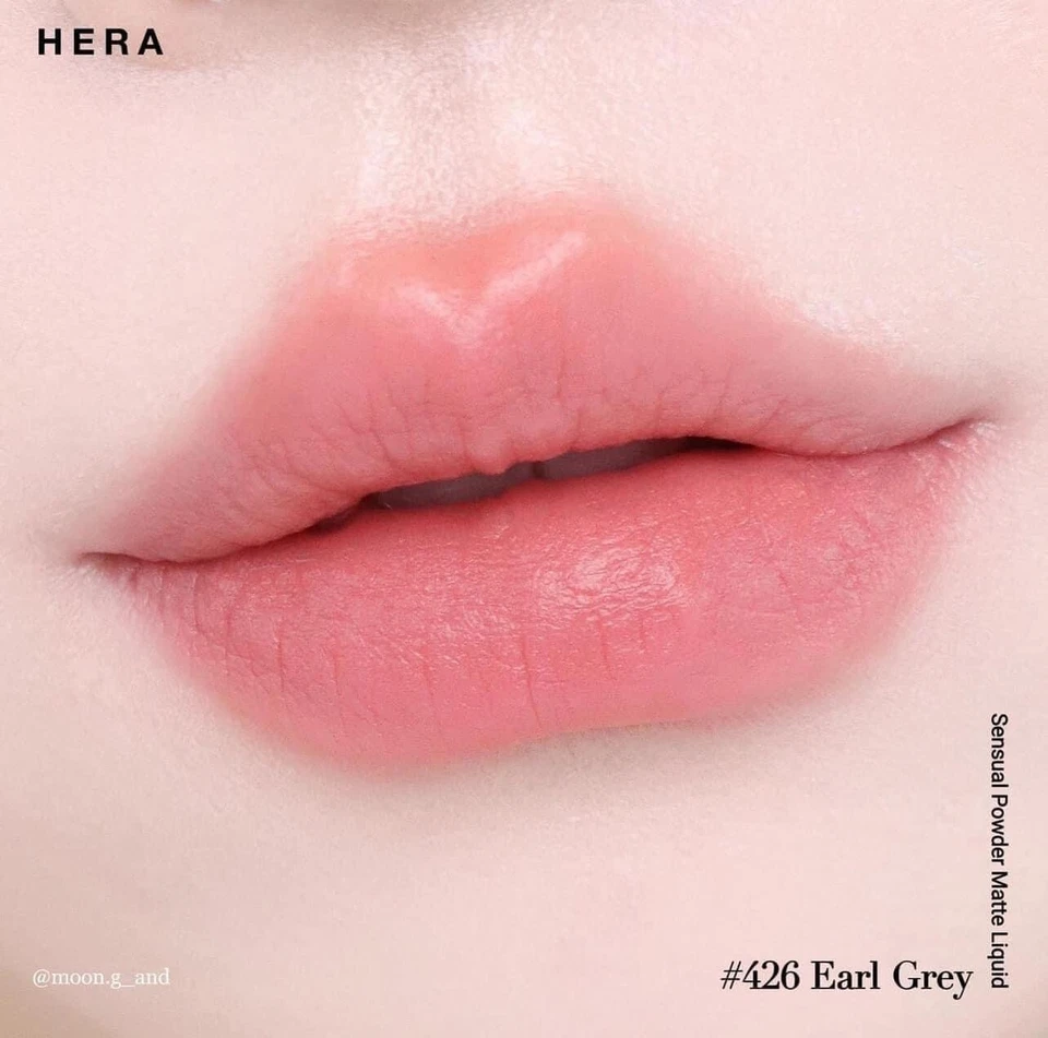 Labio líquido mate en polvo Hera Sensual, no. 426 Earl Grey (MINI Nuevo Con Cajas) Foto 4 de 4