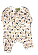 BABY Halloween BODYSUIT ROMPER Monster Witch 3-6 Months "TRICK OR TREAT" NEW