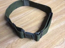 Genuine US Military Issue Pistol Belt Tactical/Utility Quick Release OD - MEDIUM