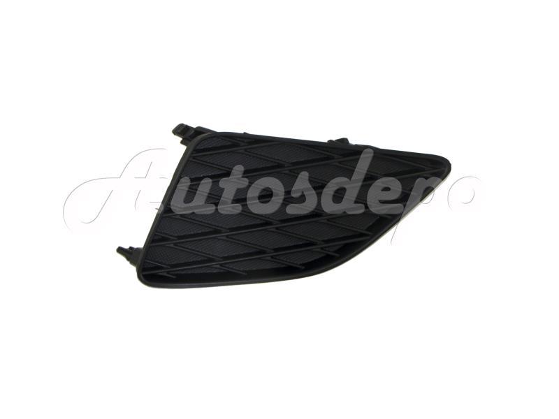 2009-2010 Toyota Corolla Left Front Bumper Grille Insert Without Fog Light Hole  