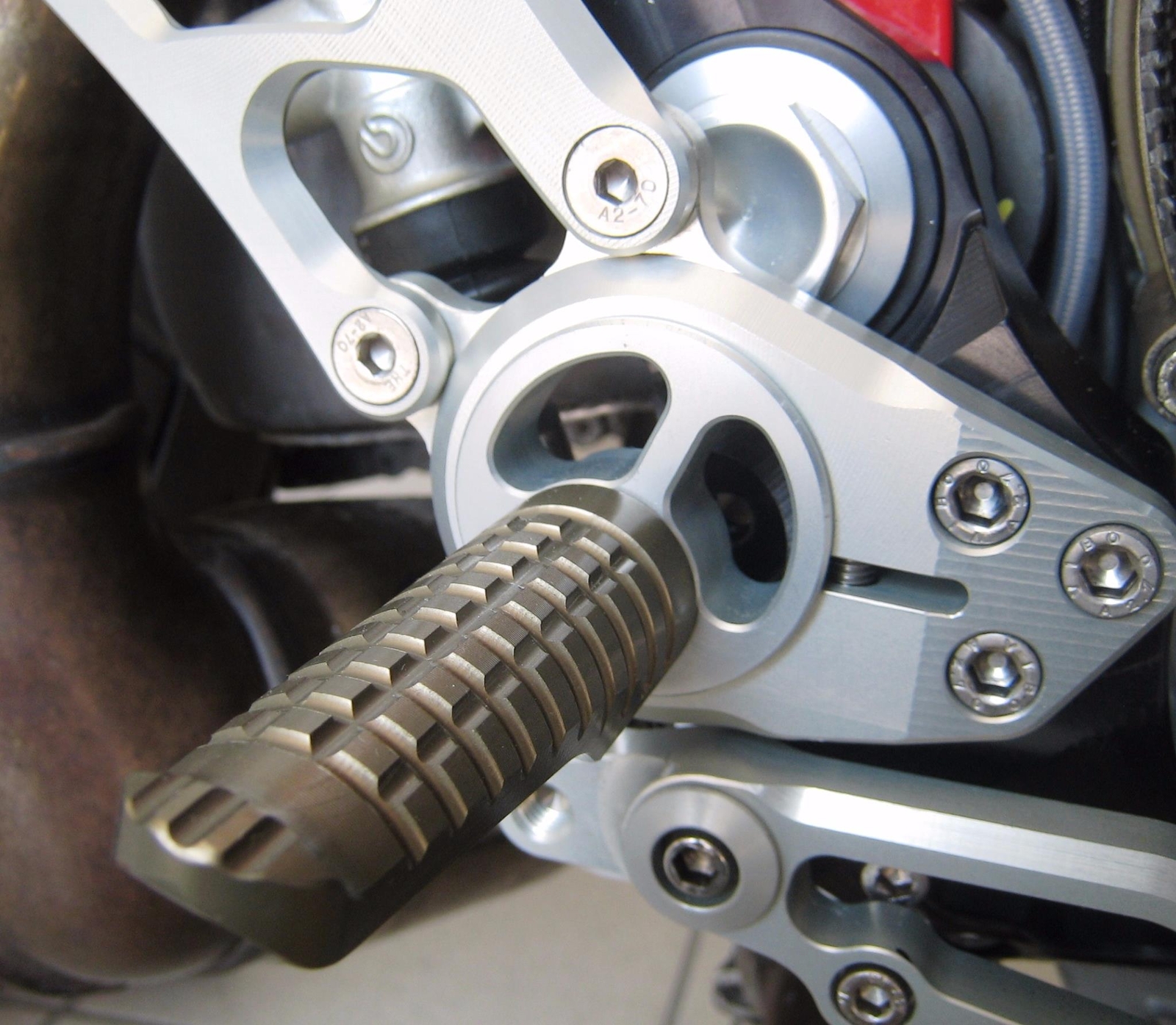 Ducati Hypermotard 796 1100 Robby Moto Naked Rearsets MultiAdjustable