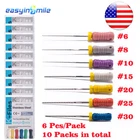 10Pk K Files Dental Endo K-FILES 25MM Stainless Steel Root Canal K File Hand use