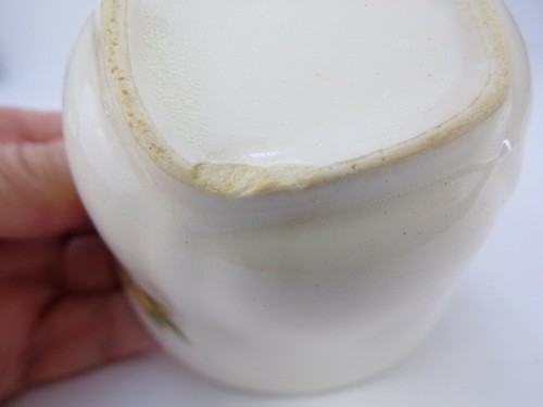 Vintage Paden City Pottery H-49 Cup & Saucer Set Yellow Rose Rare Pattern/Shape - Picture 10 of 12