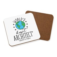 World's Best Architekt Untersetzer GeträNke-Unterlage Lustiger Witz Favorit
