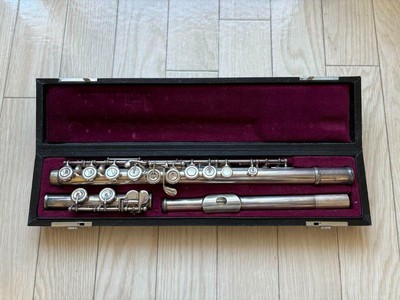 Yamaha YFL-511 Fluet Silver 925 w/ Case E mechanism Musical Instrument Used