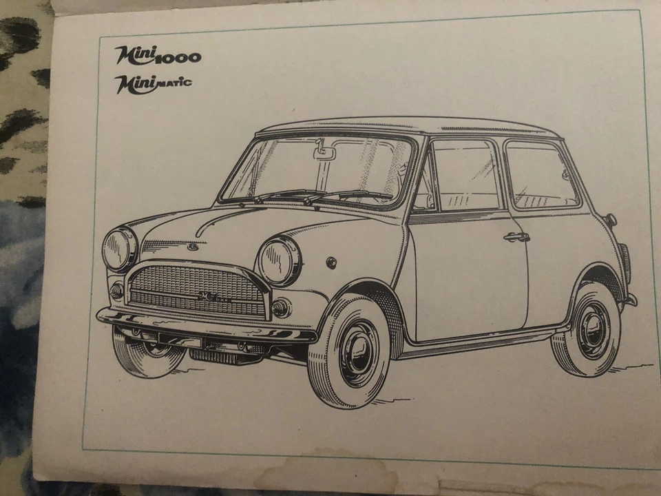 Libretto Di Uso e Manutenzione Innocenti Mini e Mini T - Immagine 3 di 4