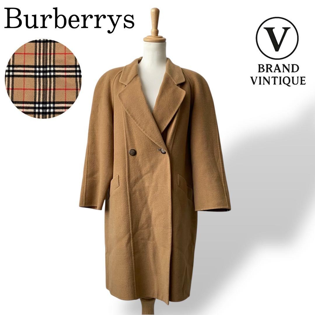 Burberry   Item s Double Face Nova Check Coat Cashmere Blend 9AR