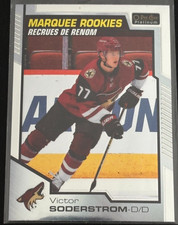 Victor Soderstrom 2020-21 O-Pee-Chee Platinum Marquee Rookie #155 Arizona Coyote