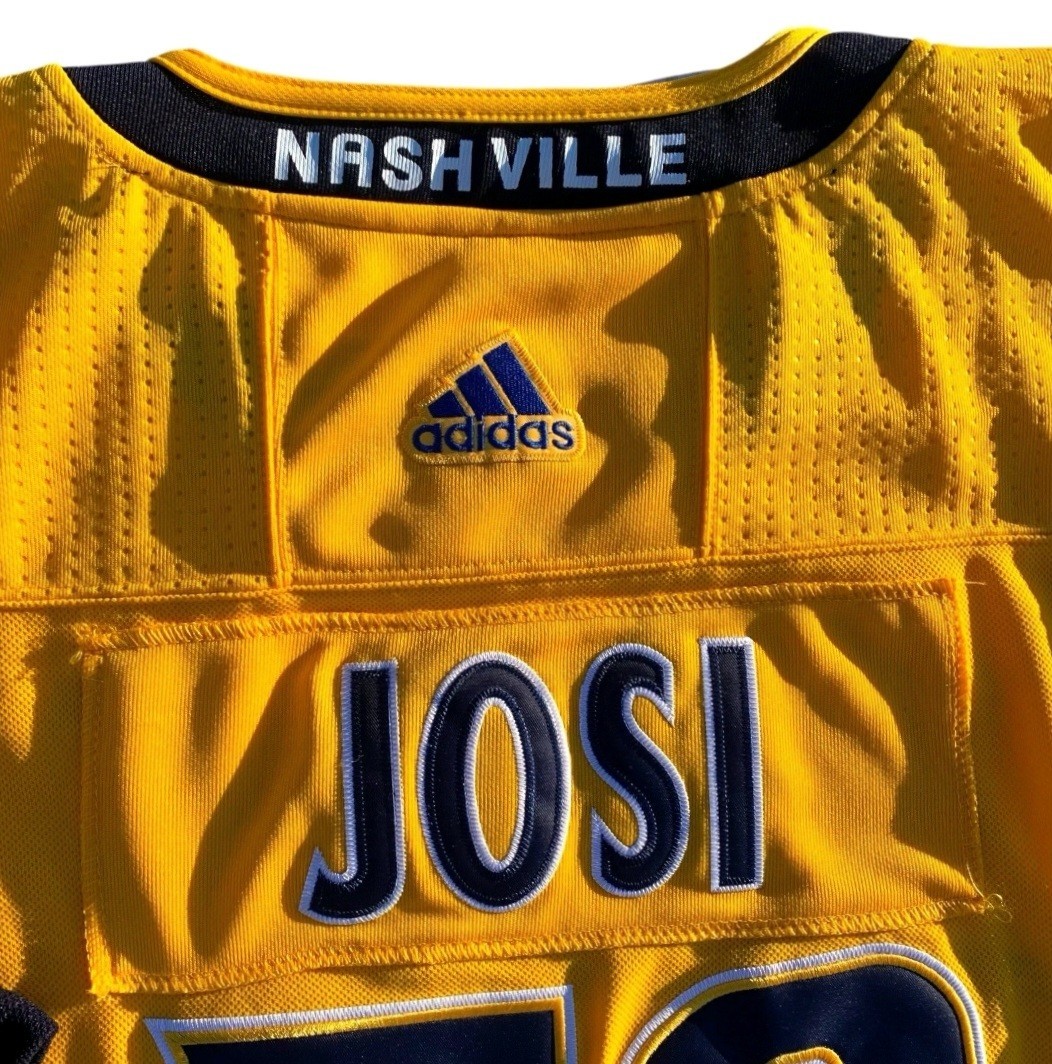 Nashville Predators Josi #59 SCF Adidas Hockey Authentic Jersey Size 46 Sports thumbnail 8