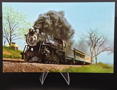 Alternate Title:Vintage Strasburg Rail Road Postcard Steam Train Route 741...