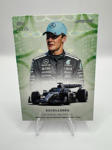 Topps 2025 Eccellenza F1 Serial #02/75 George Russell Mercedes Centurione - Bild 1 von 2