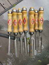 Bracht Chisels 7 Pieces and 8 Pieces Other Chisels