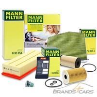 Mann Inspektionspaket FÜR Audi A3 Seat Skoda Octavia VW Golf Touran 1.6 2.0 TDI