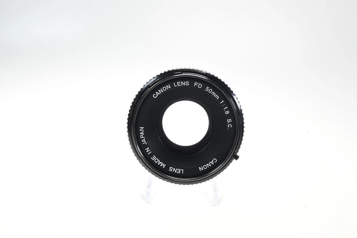 Canon FD f/1.8 Camera Lenses 50mm Focal for sale | eBay