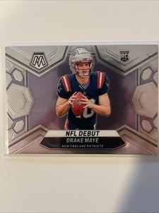 2024 Panini Mosaic - NFL Debut Drake Maye #273 Silver Prizm (RC)