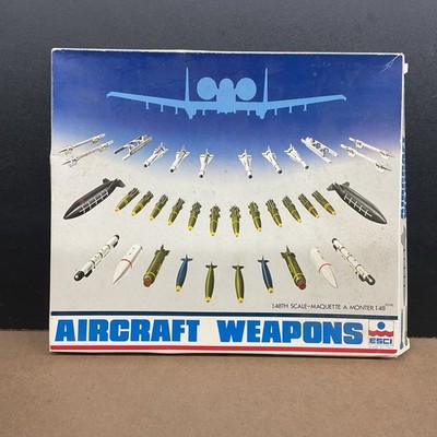 ESCI ERTL Aircraft Weapons 1:48 Scale Plastic Model Kit 4015