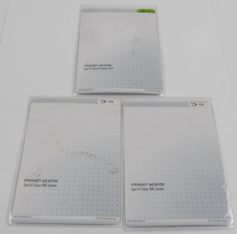 Lote HeroClix Halo: Chacal #008 x3 Grunt #014 x1 con (3) cartas - Covenant Foto 4 de 4